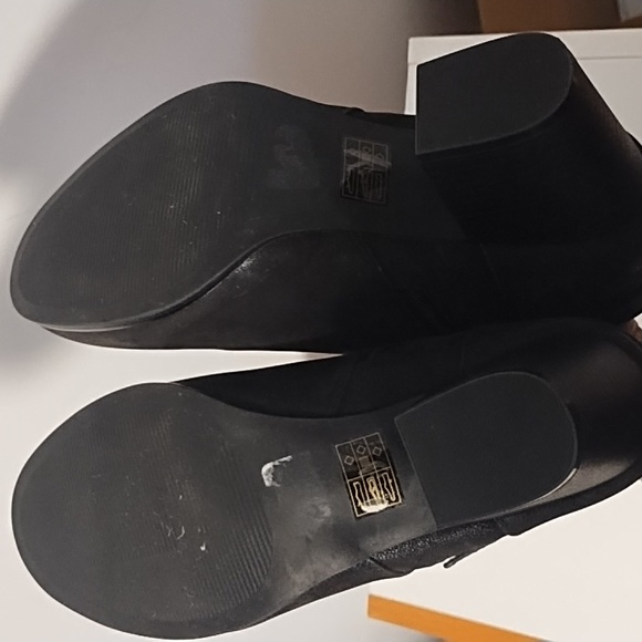 A MTL 1980 Black Leather Heeled Ankle Boots#Clearance#Lastprice#No offer - Picture 8 of 8